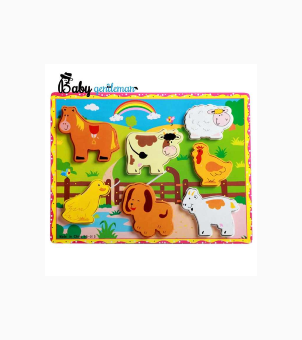 Wooden Chunky puzzles