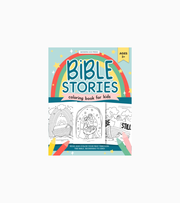 The Bible Stories Christian Coloring Book