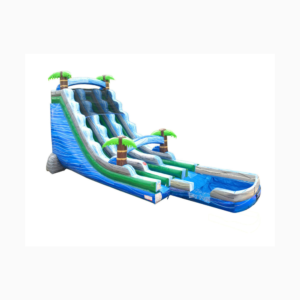 Commercial inflatable water slide/pool