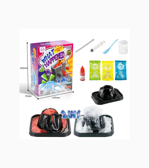 DIY Volcano Chemistry Set